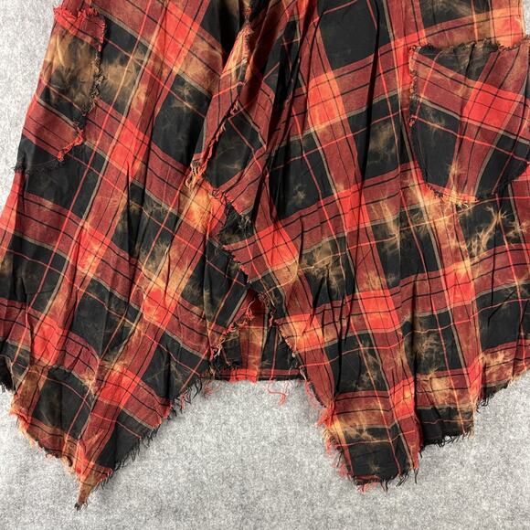 Savannah Jane Duster Vest Womens Small Embroidered Southwestern Grunge Boho NEW - Picture 4 of 15